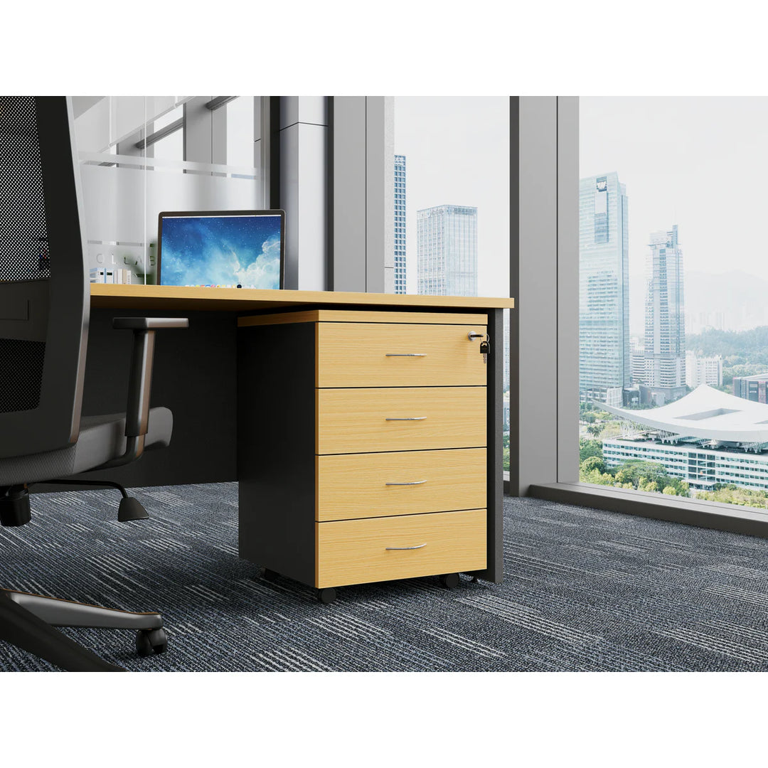 Active Mobile Pedestal 4 Drawer