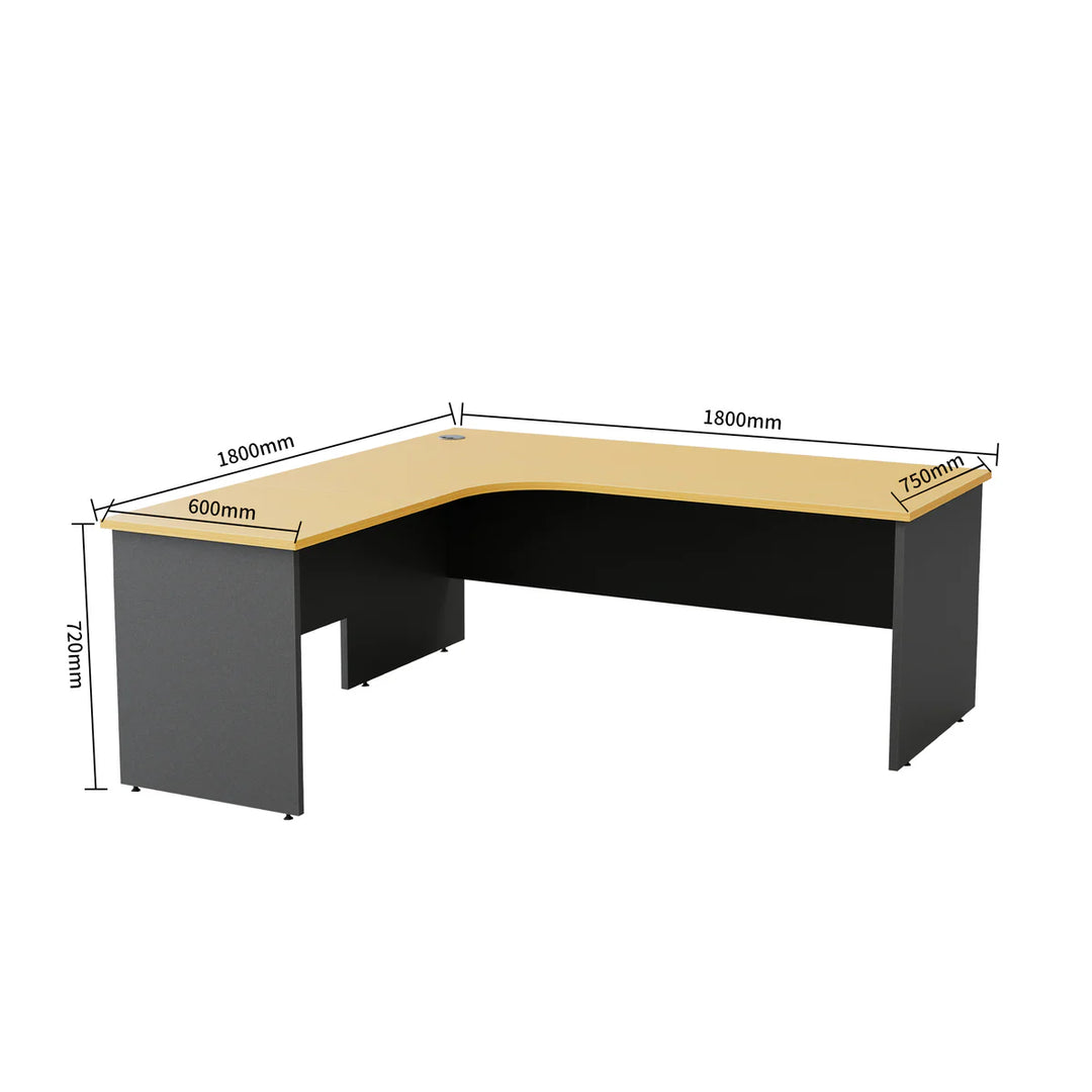 Active Radial Workstation Desk