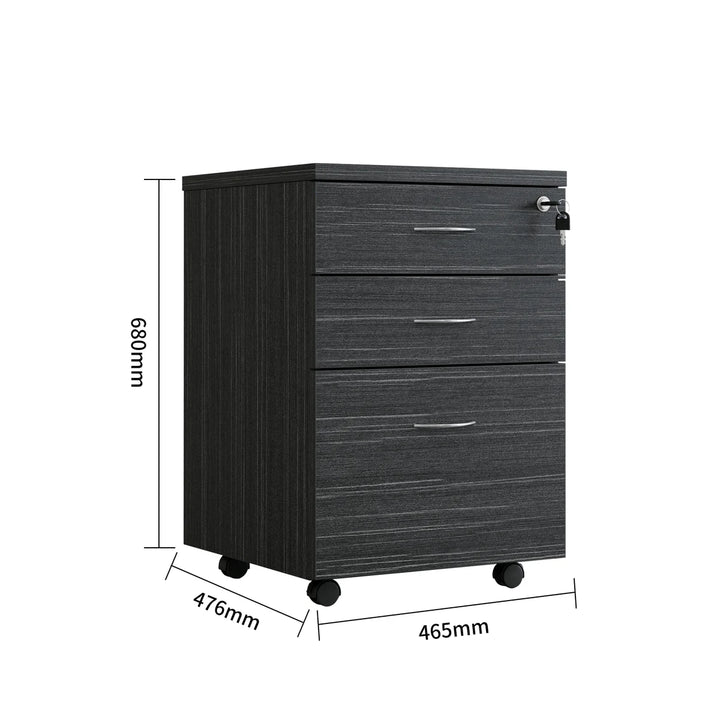 Active Mobile Pedestal 3 Drawers