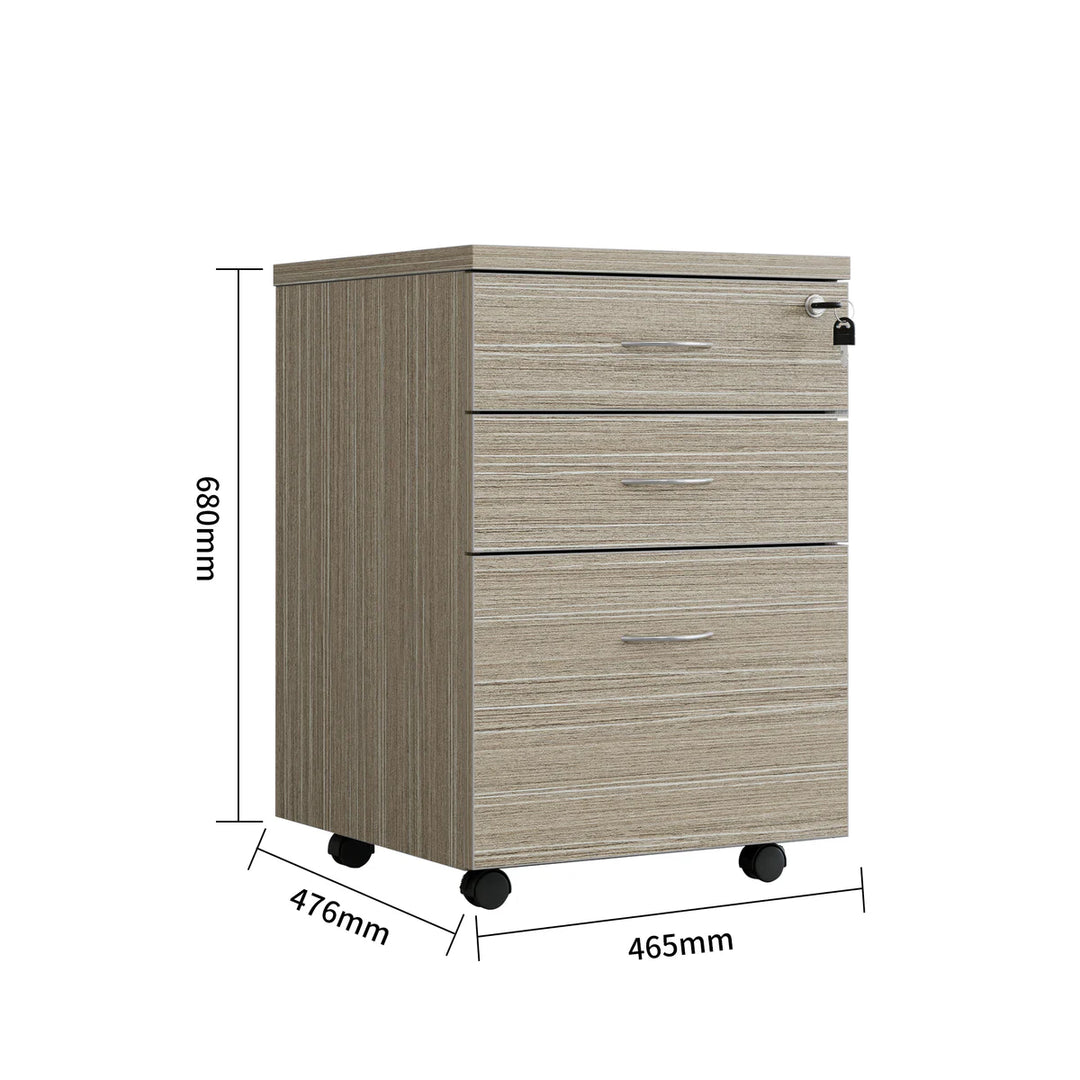 Active Mobile Pedestal 3 Drawers