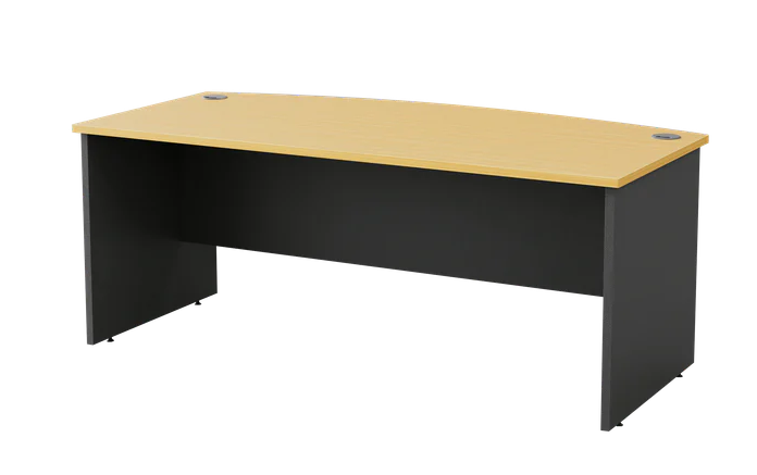 Active Bow Front Executive Desk