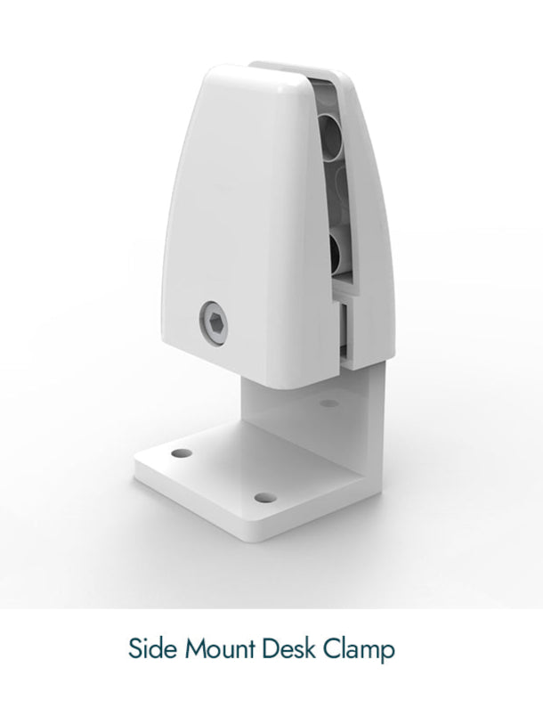 Isolated Panel Desk Screen