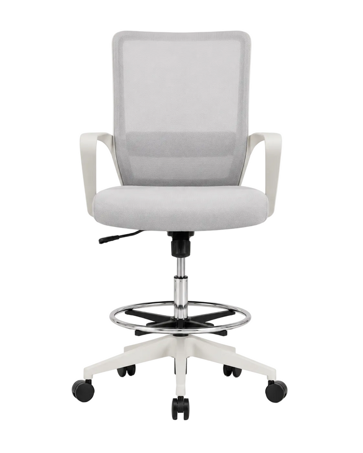 Luna Drafting Office Chair White