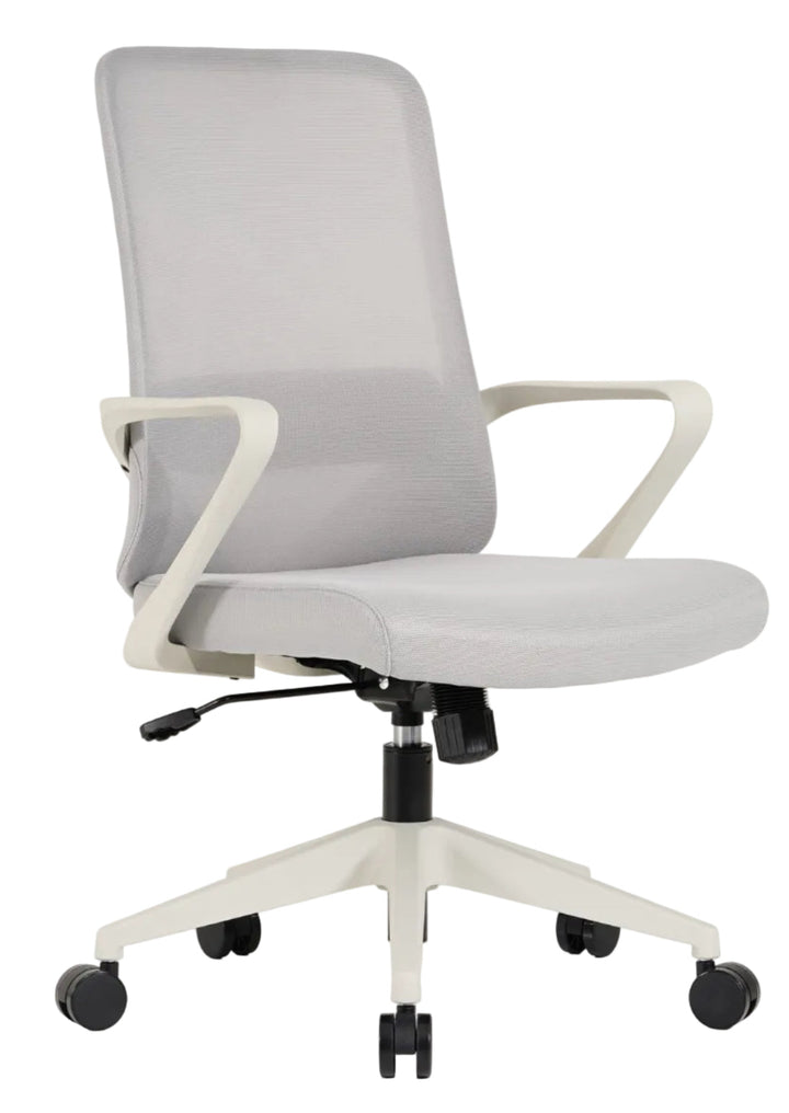 Luna Ergonomic Mesh Gaslift Office Chair White