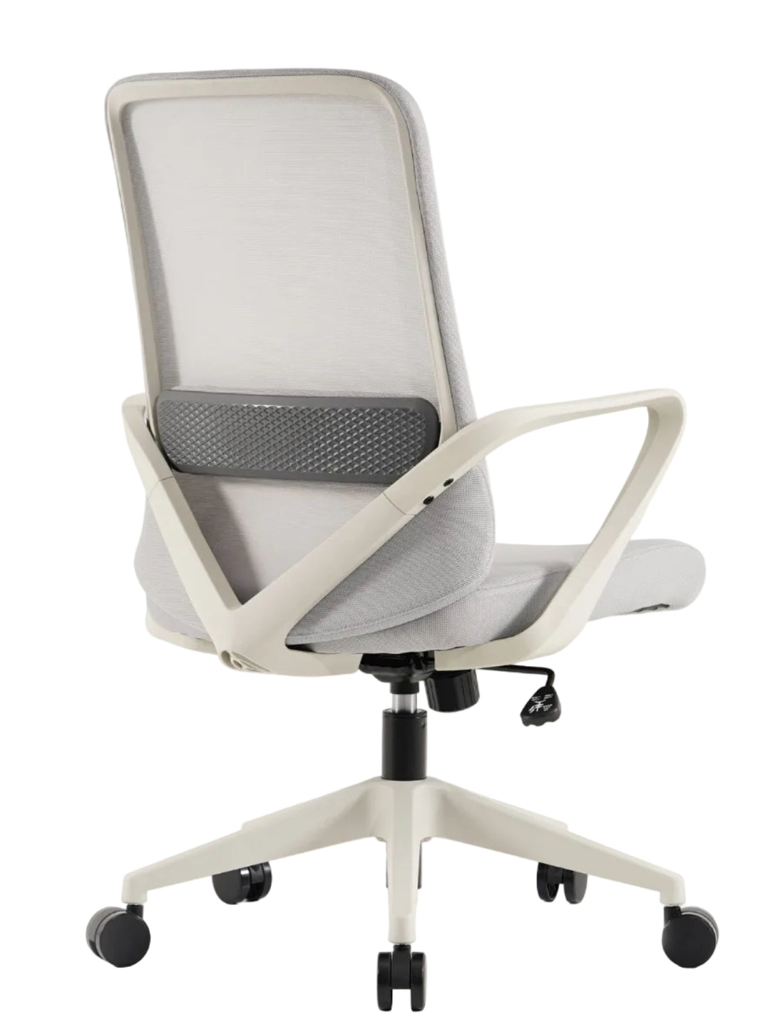 Luna Ergonomic Mesh Gaslift Office Chair White