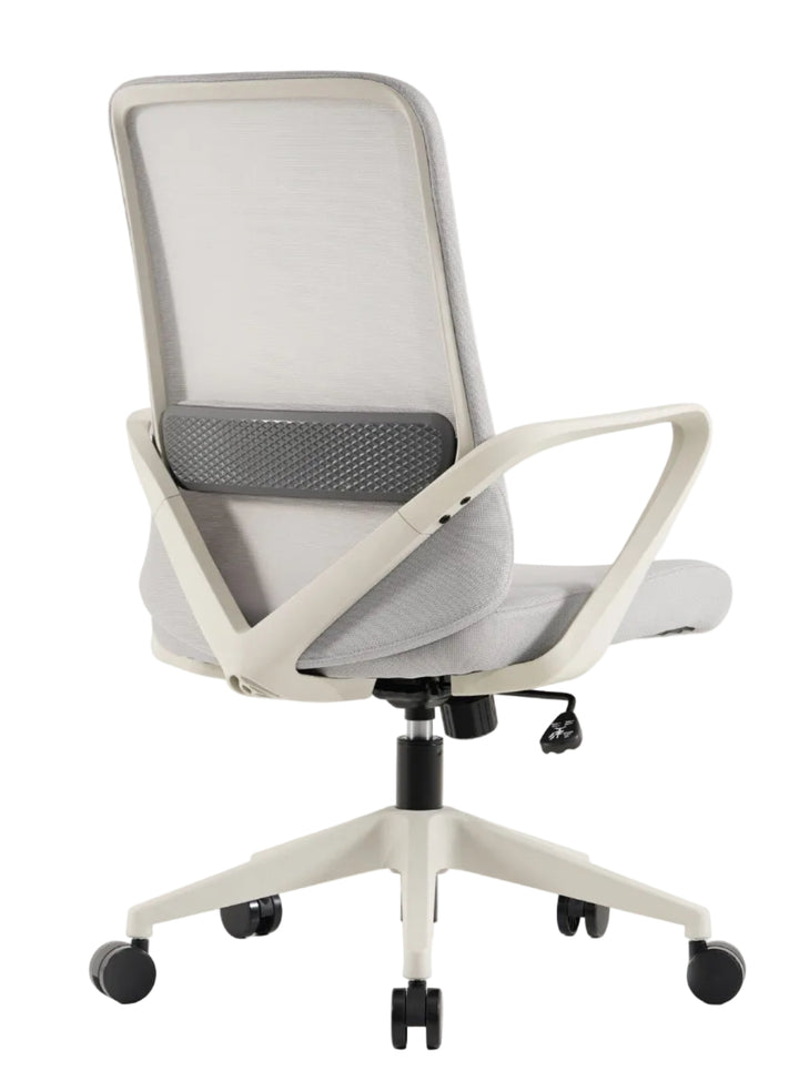 Luna Ergonomic Mesh Gaslift Office Chair White