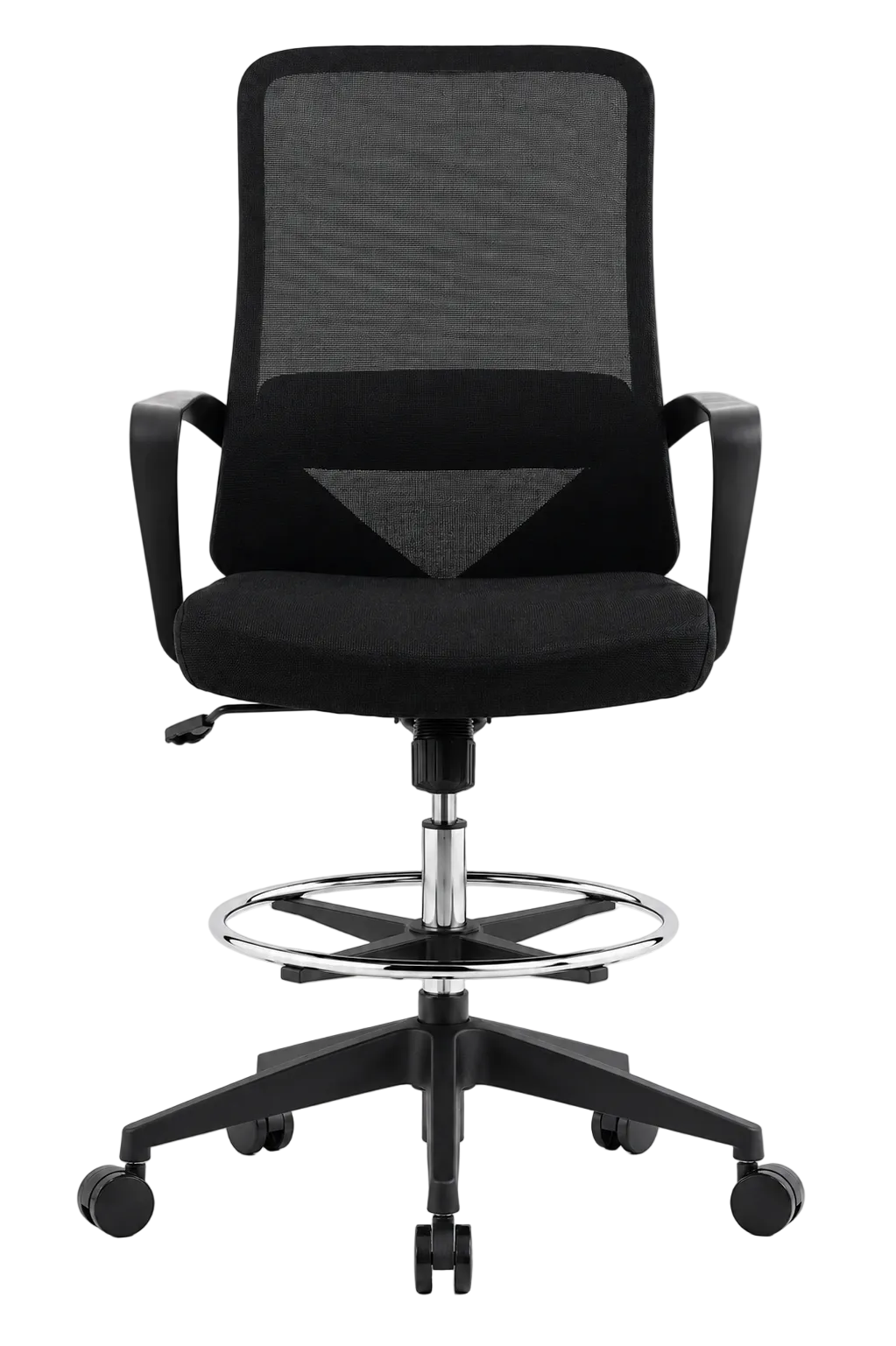 Luna Drafting Office Chair Black
