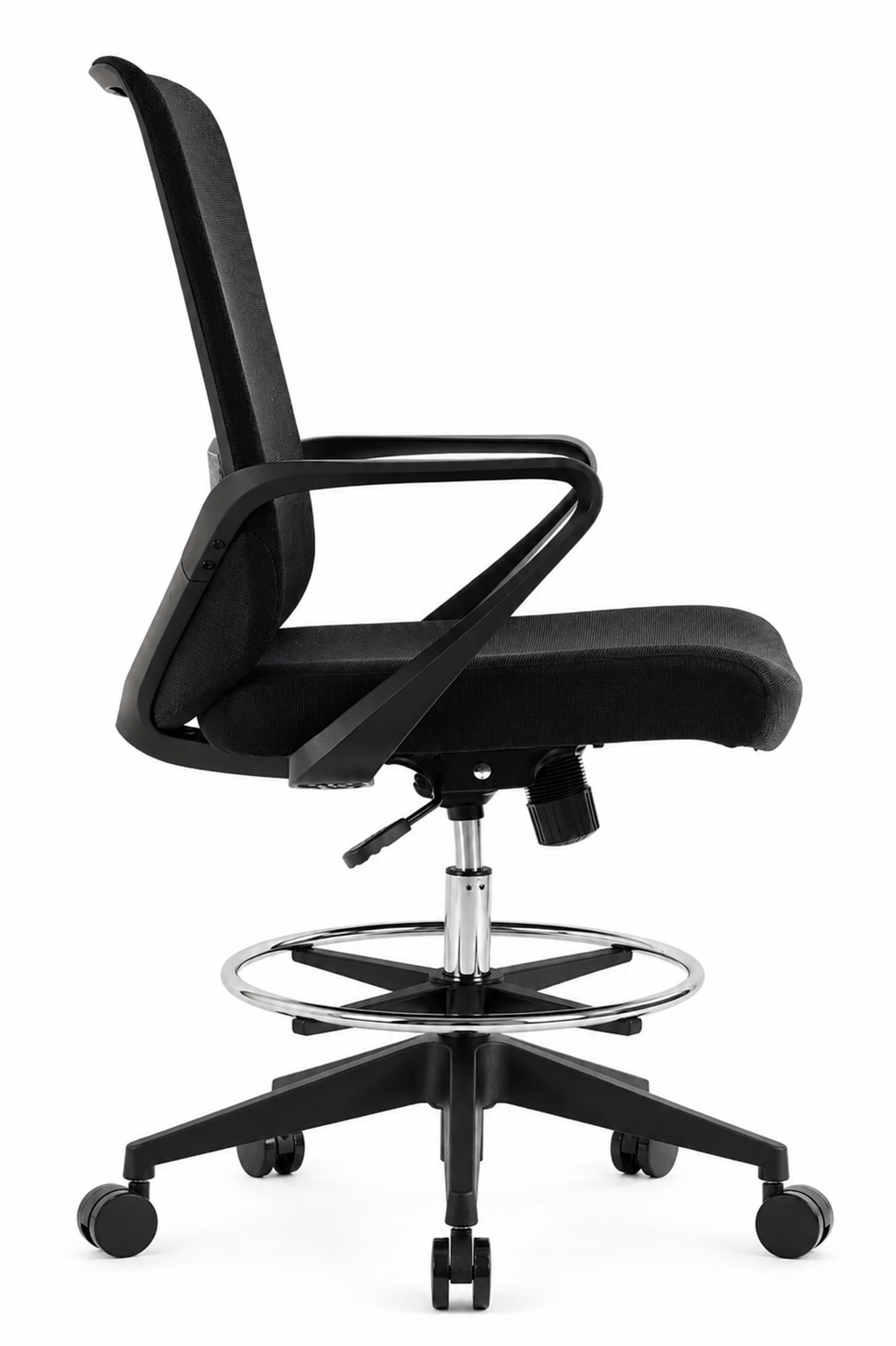 Luna Drafting Office Chair Black
