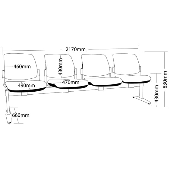 Maxi Beam Seating