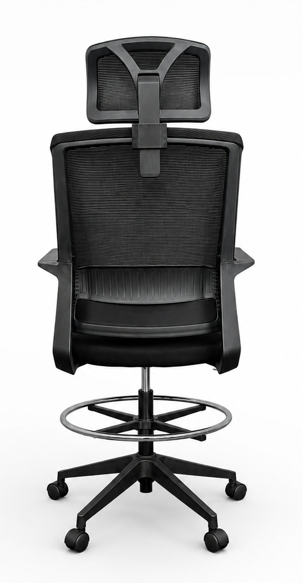 Nova Drafting Office Chair Black
