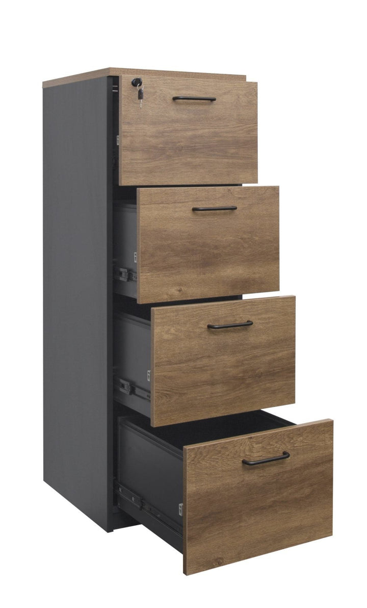 Elite 4 Drawer Filing Cabinet
