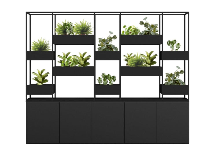 Offset Vertical Garden