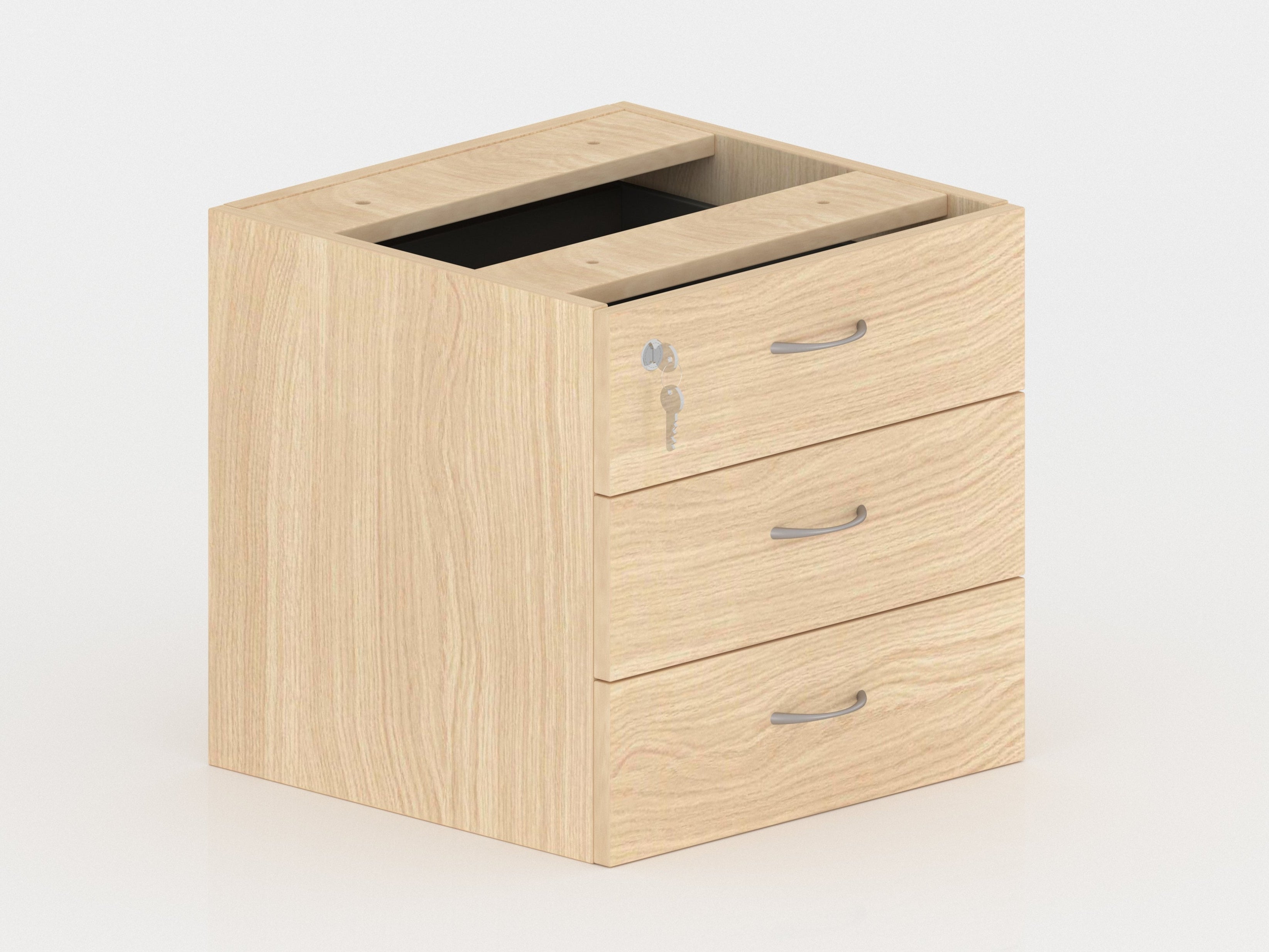 Omega 3 Drawer Fixed Pedestal – Prodigy Office Furniture