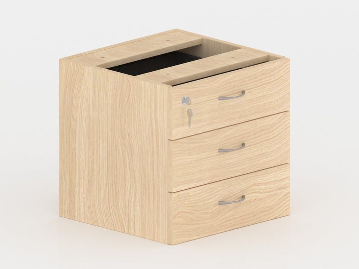 Omega 3 Drawer Fixed Pedestal