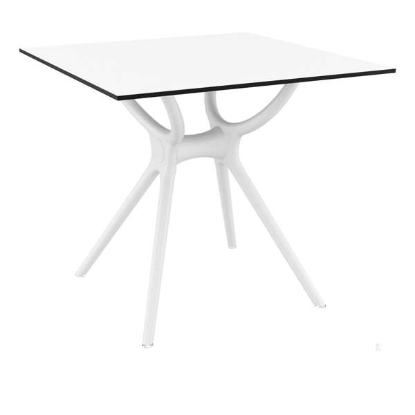 Siesta Air Table 80 - White (Top & Base)