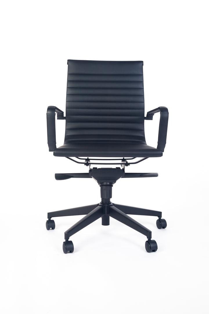 Image Manager Med Back Executive Office Chair Black