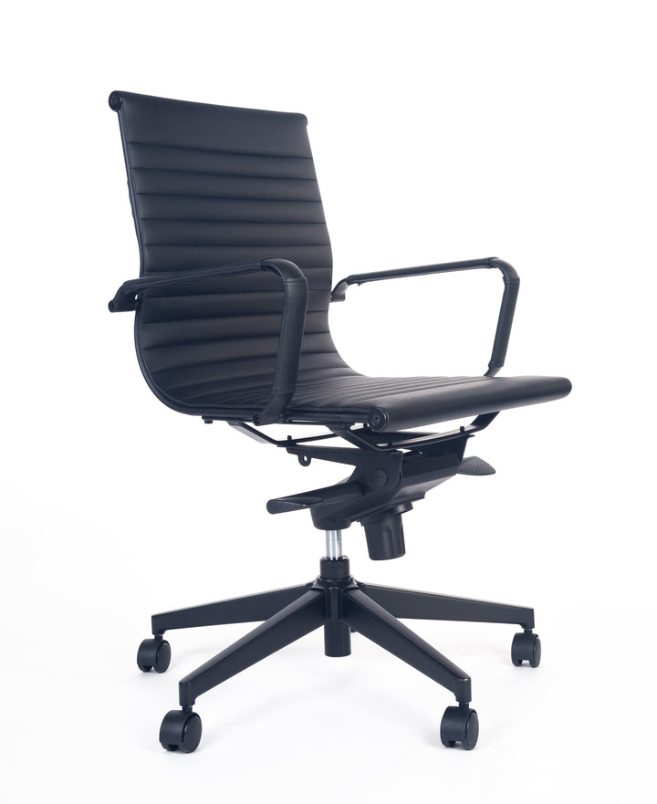 Image Manager Med Back Executive Office Chair Black