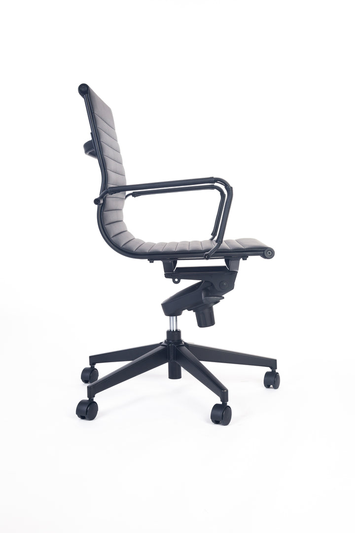 Image Manager Med Back Executive Office Chair Black