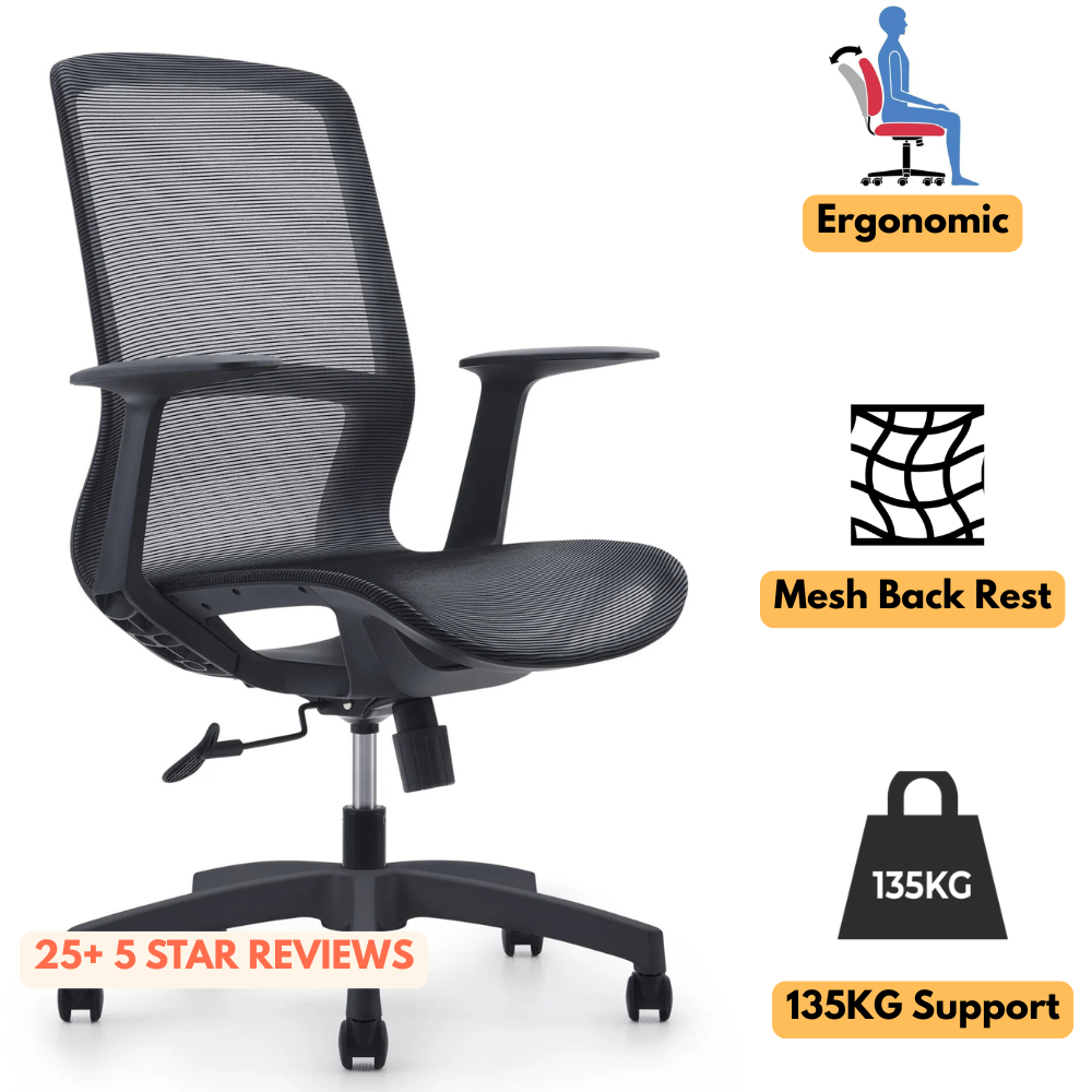 Sunny Ergonomic Mesh Gaslift Office Chair