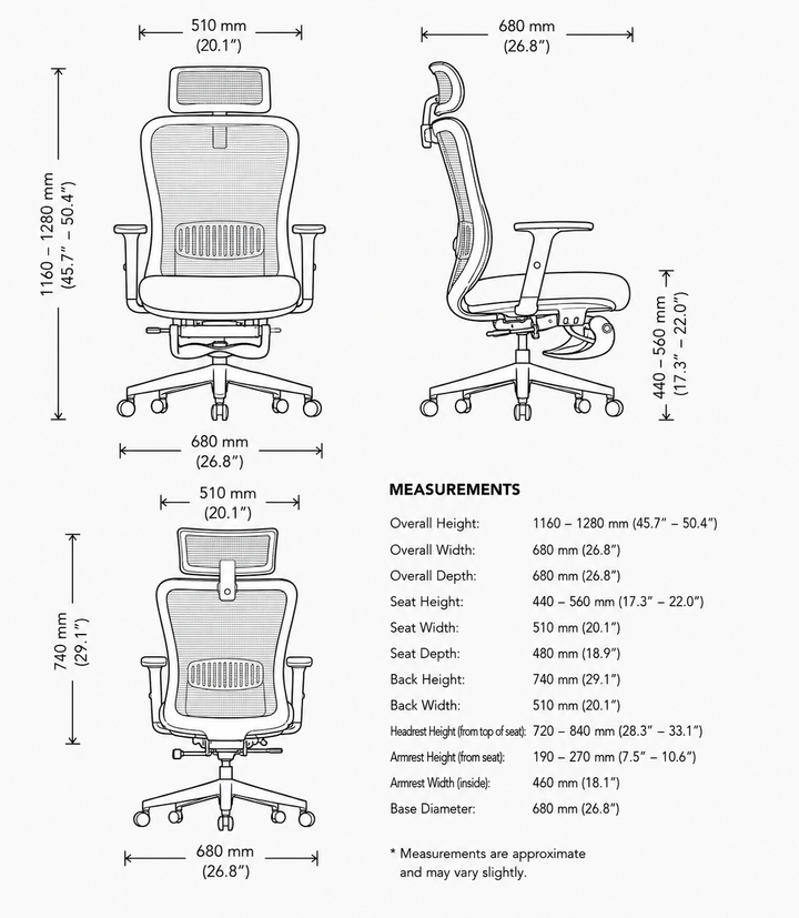 Trax Ergonomic Gaslift Gaming Chair