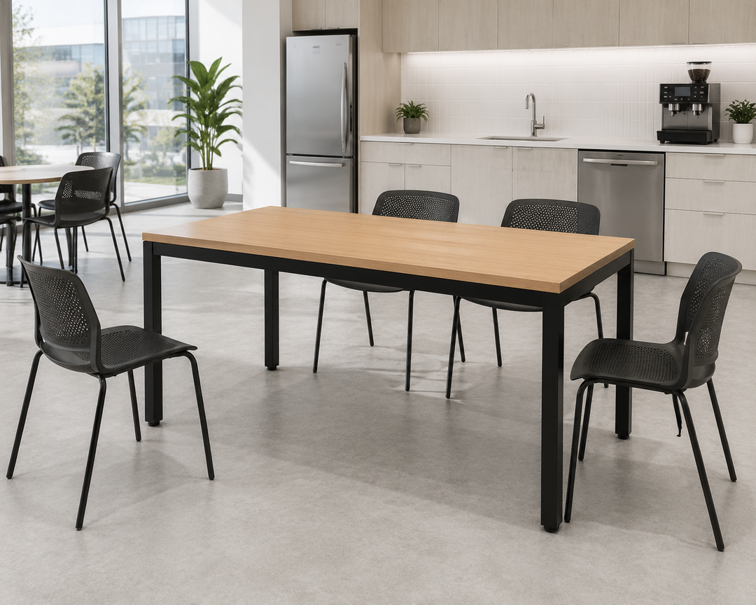 Urban Beech Commercial Table