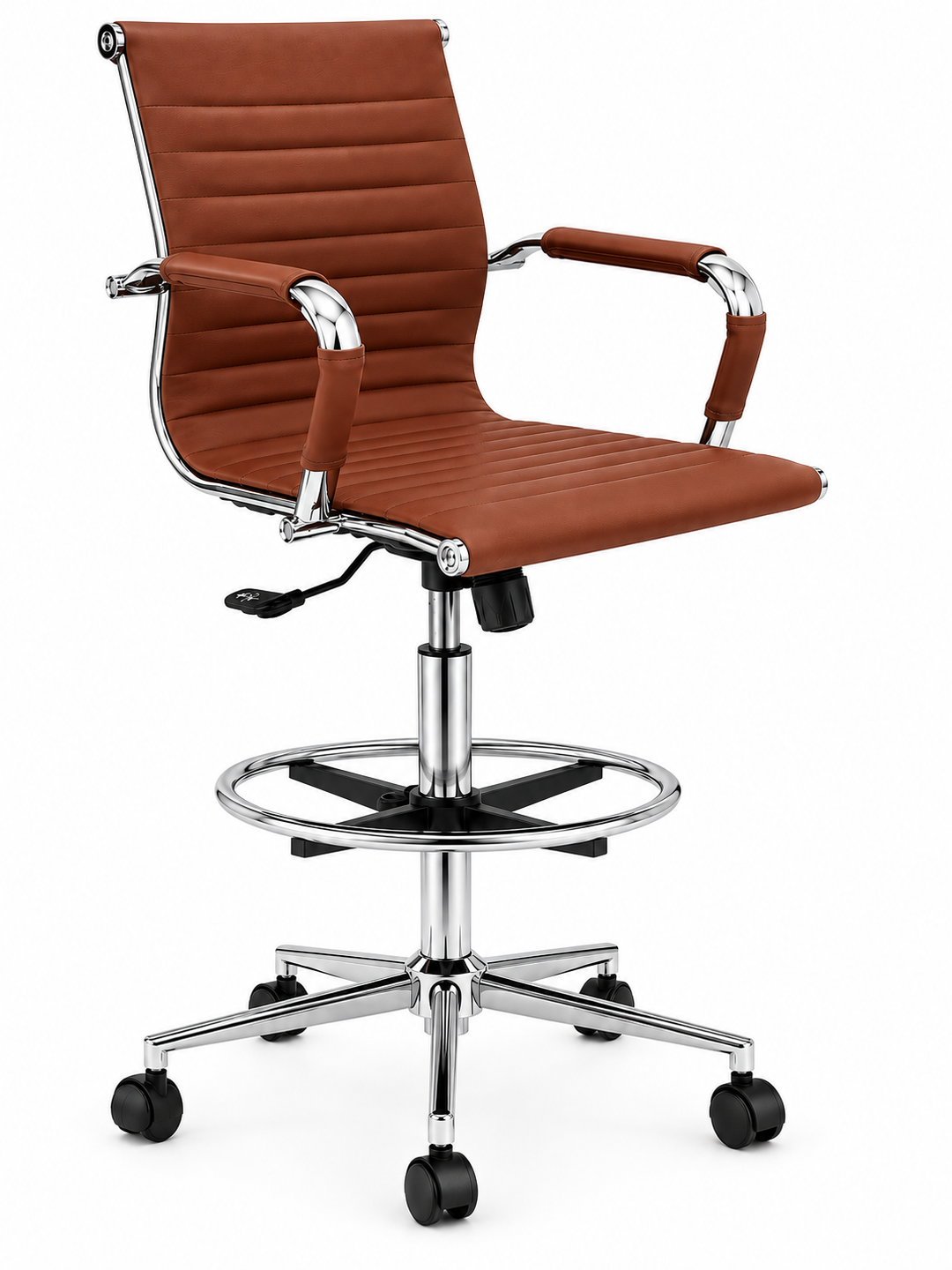 Vogue Drafting Office Chair Brown
