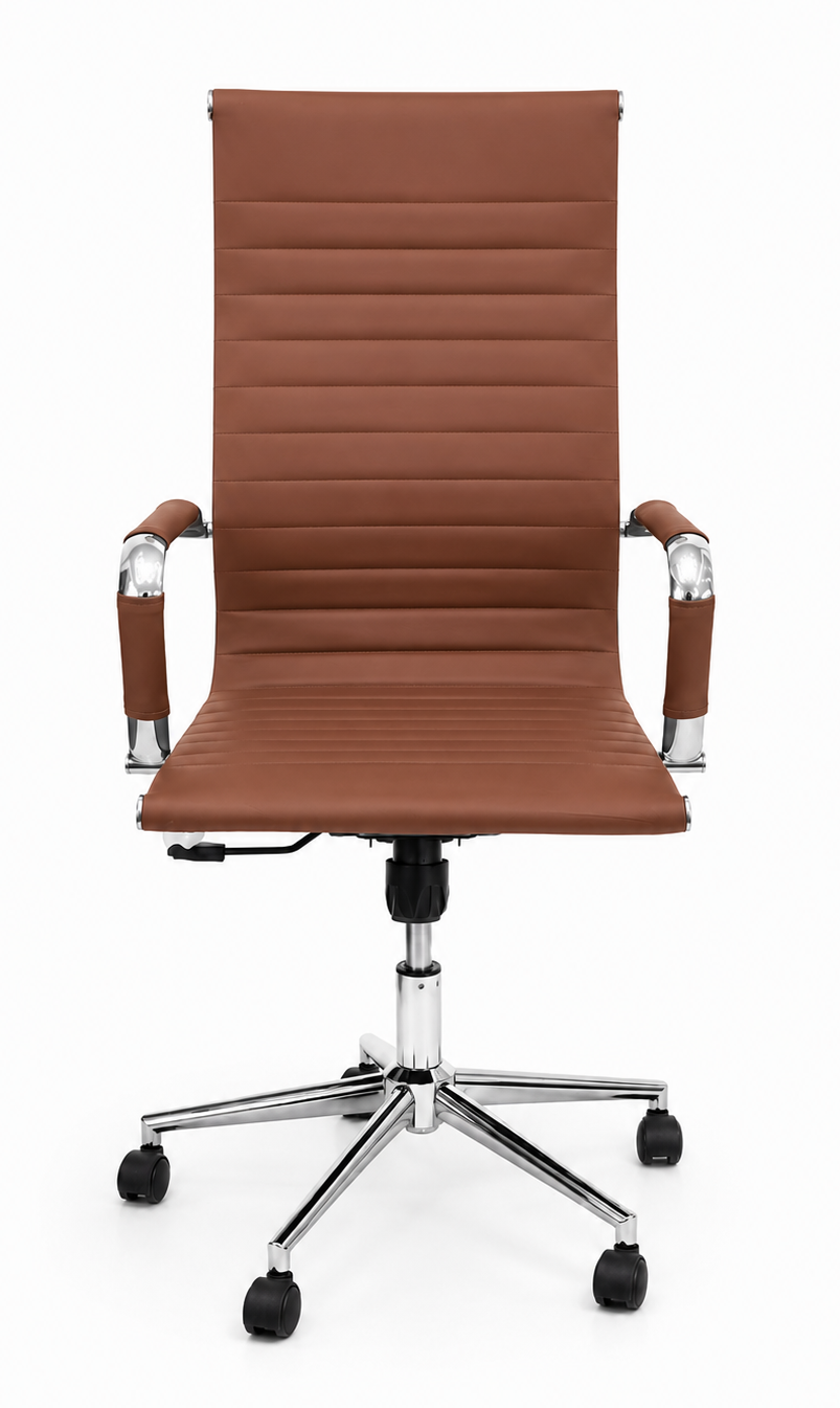 Vogue High Back Executive Office Chair Brown