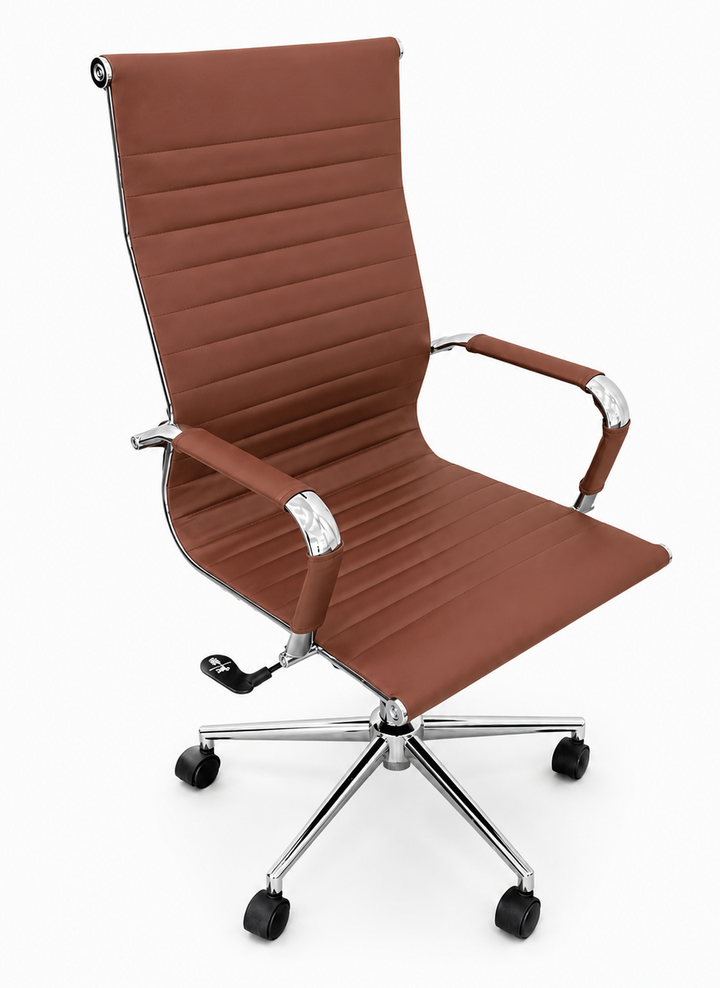 Vogue High Back Executive Office Chair Brown