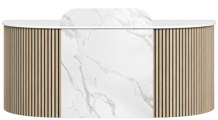 Roxi Front Panel Reception Counter Desk