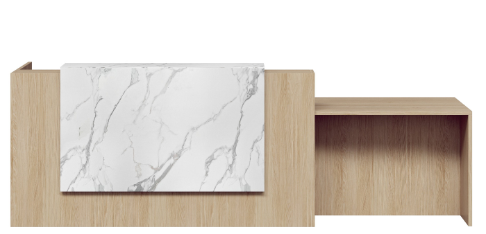 Mies Waterfall Mobility Reception Counter Desk