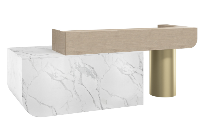 Lotus Reception Counter Desk