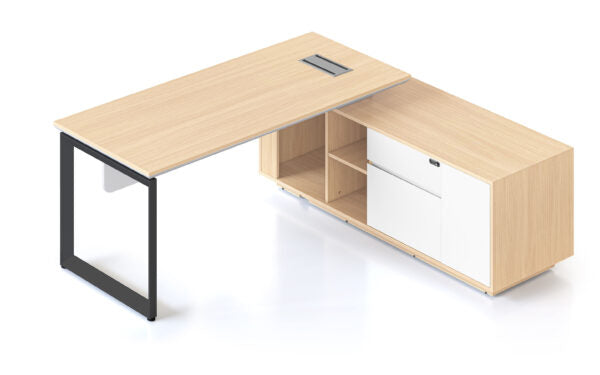 Casa Executive Desk & Cabinet