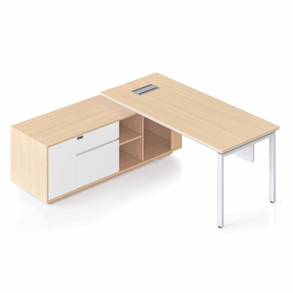 Casa Executive Desk & Cabinet