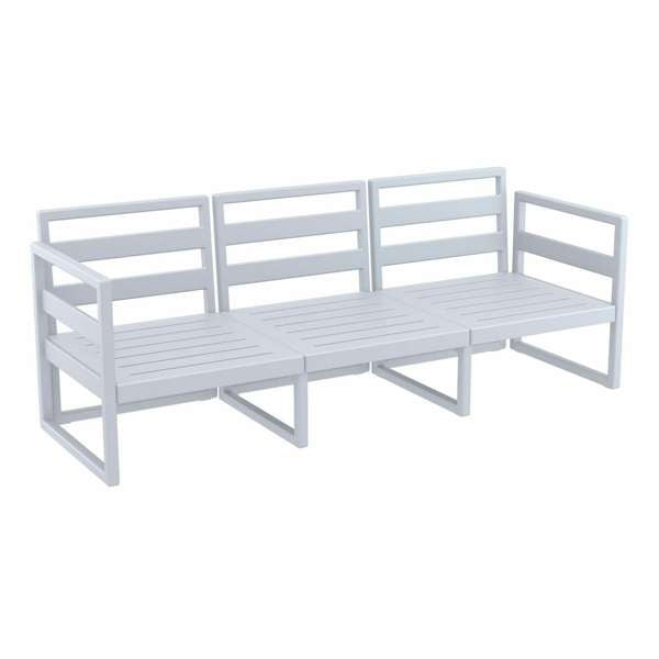 Siesta Mykonos Lounge Sofa XL - Silver Grey