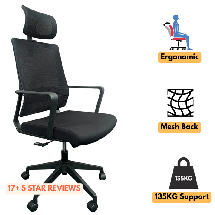 Nova Ergonomic Gaslift Mesh Chair