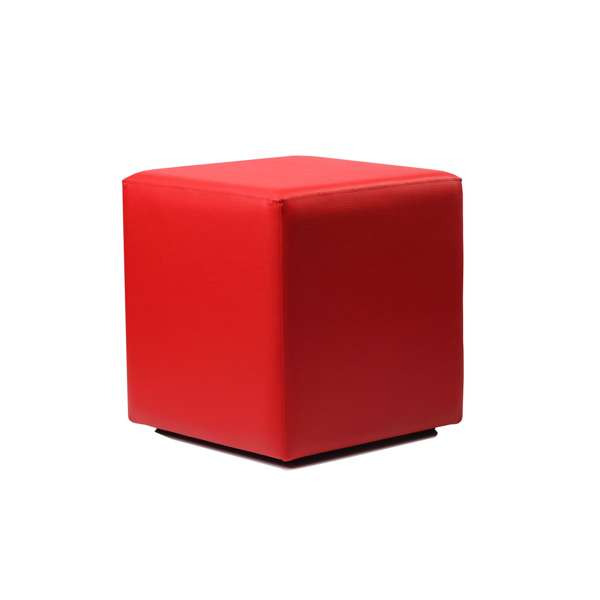 Durafurn Ottoman Cube - Red