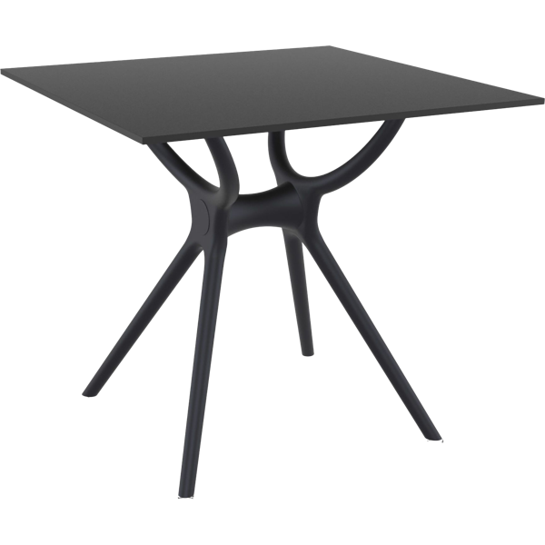 Siesta Air Table 80 - Black (Top & Base)