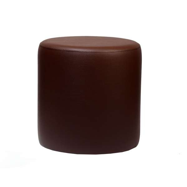 Durafurn Ottoman Round - Chocolate