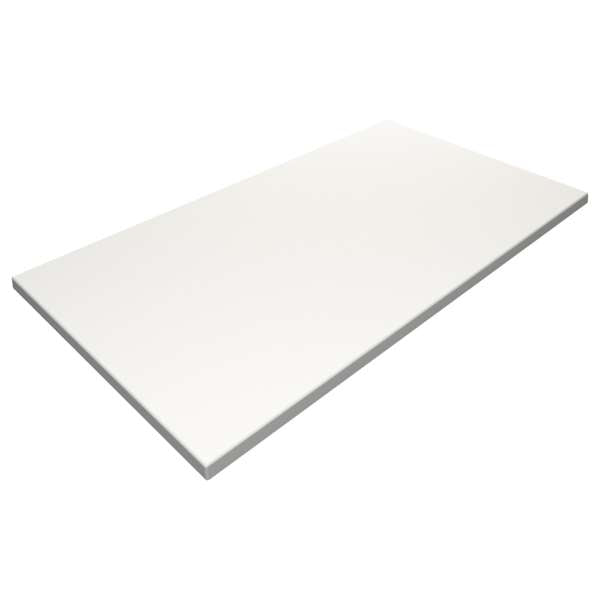 Werzalit White 1200x800mm Rectangle Duratop by SM France