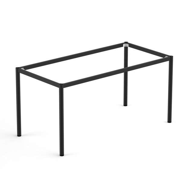 Durafurn Spire Round leg Table Height Frame 1340 x 490 x 720H