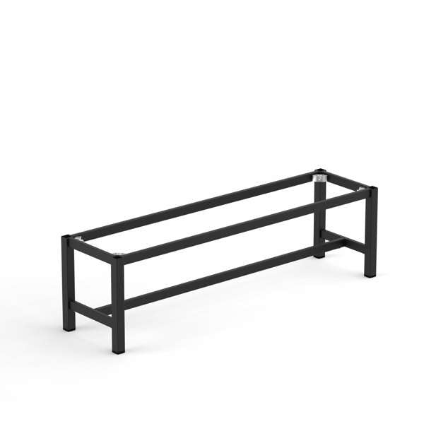 Durafurn Spire Square leg Seat Height Frame 1140 x 390 x 420H with footbeam