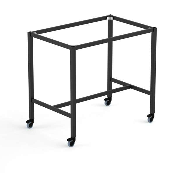 Durafurn Spire Square leg 950 Bar Height Frame 990 x 790 x 950H - with 100mmH castors