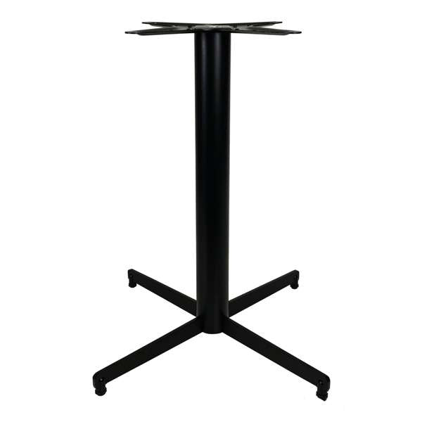 Durafurn Stockholm Bar Base - Round Pole - Black