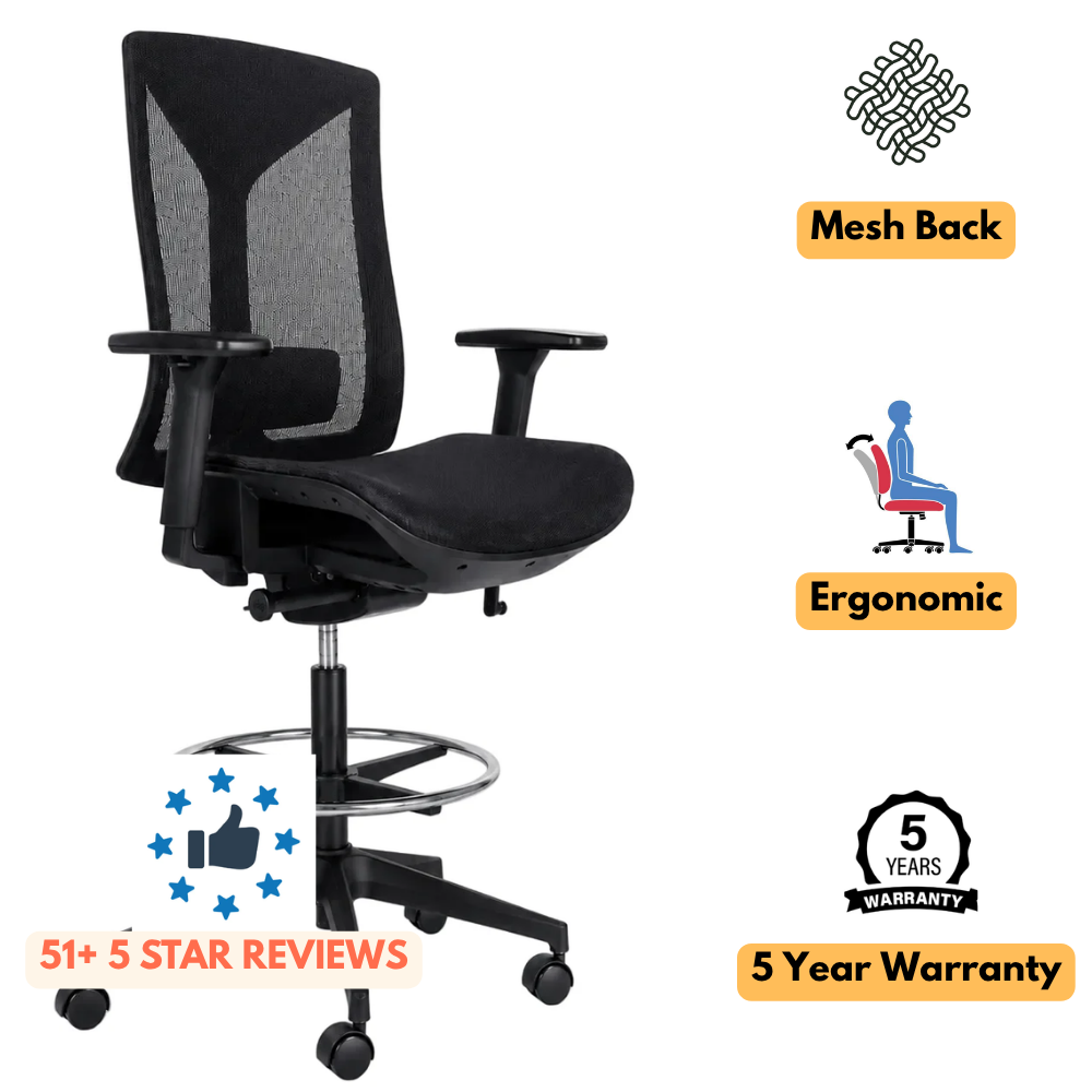 Technic Drafting Ergonomic Mesh Office Chair