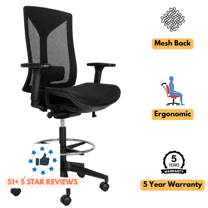 Technic Drafting Ergonomic Mesh Office Chair